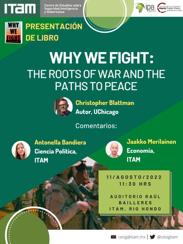 Why we fight: The roots of war and the paths to peace