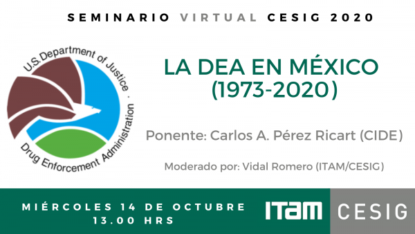 Póster La DEA en México